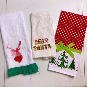 NWOT Christmas Tea Towels